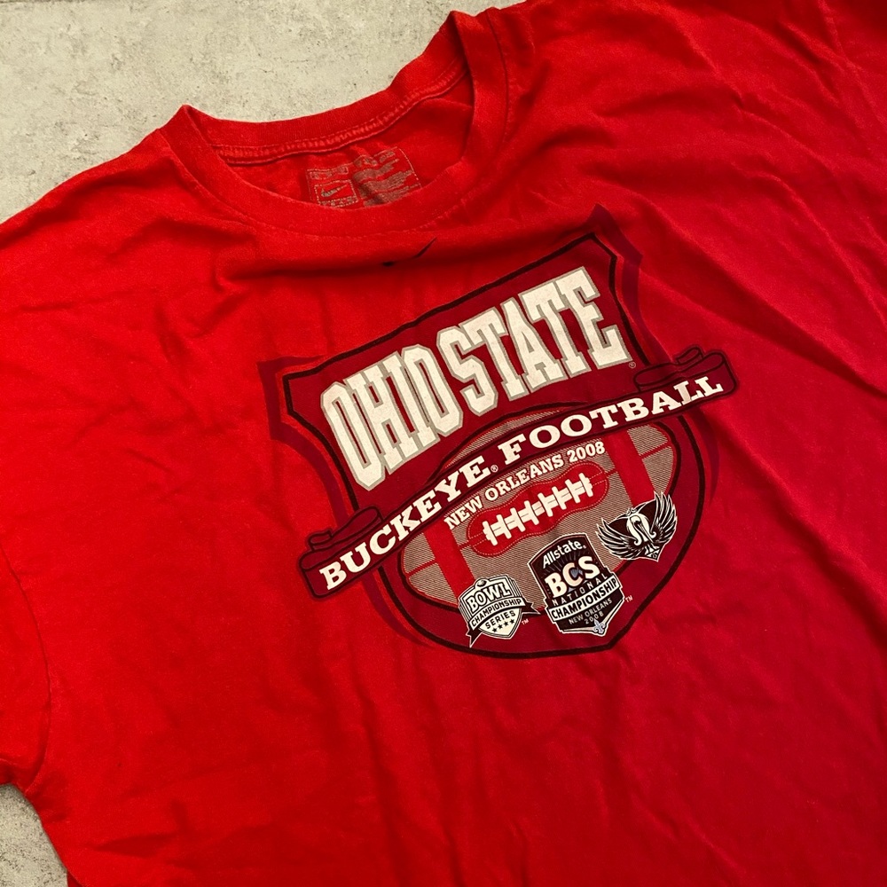 Nike Ohio State Football BCS Champ 2008 shirt NCAA